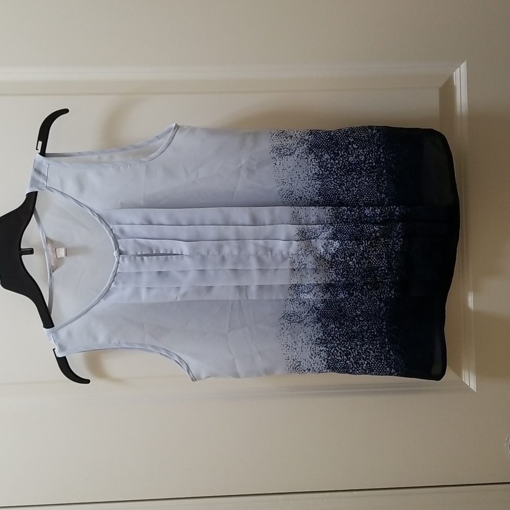 Banana Republic Blue Tank Blouse